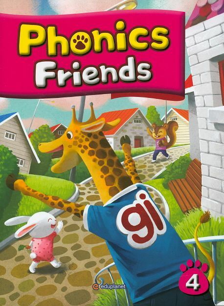 [중고] Phonics Friends 4 : Student Book (with Workbook ＋ Audio 2CDs) (Paperback)