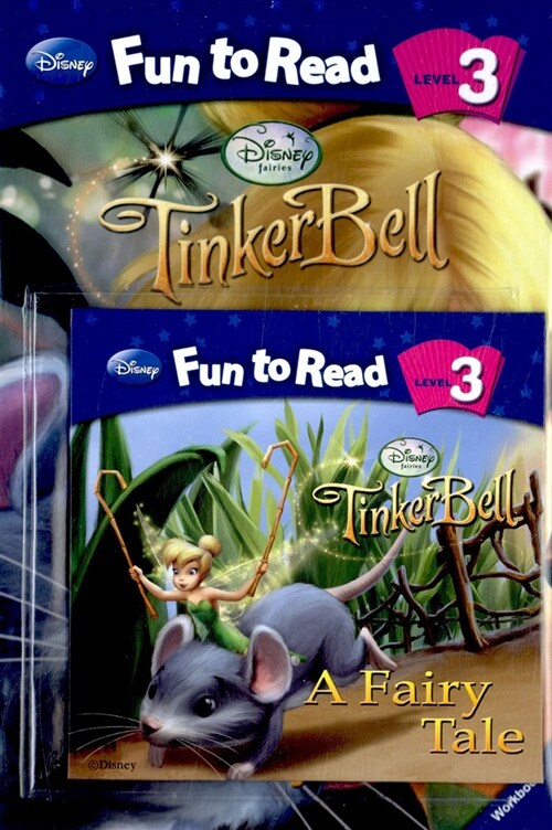 [중고] Disney Fun to Read Set 3-01 : A Fairy Tale (팅커벨) (Paperback + Workbook + Audio CD)