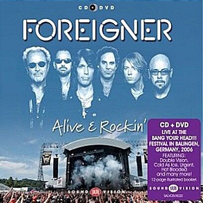 [수입] Foreigner - Alive & Rockin [CD+DVD][디지팩]