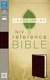 Reference Bible-NIV-Large Print (Bonded Leather)