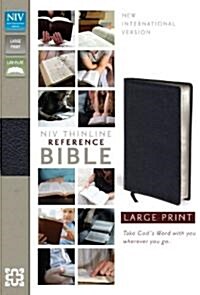 Thinline Reference Bible-NIV-Large Print (Bonded Leather)