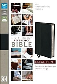 Thinline Reference Bible-NIV-Large Print (Leather)