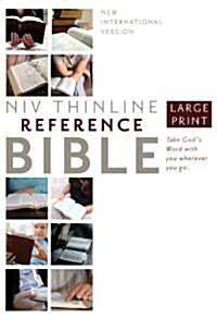 Thinline Reference Bible-NIV-Large Print (Hardcover)