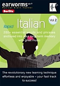 [중고] Rapid Italian, Volume 2: 200+ Essential Words and Phrases Anchored Into Your Long-Term Memory with Great Music (Audio CD)