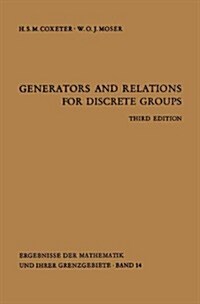 Generators and Relations for Discrete Groups (Paperback, 3, Revised)