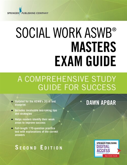 Social Work Aswb Masters Exam Guide: A Comprehensive Study Guide for Success (Book + Digital Access) (Paperback, 2)