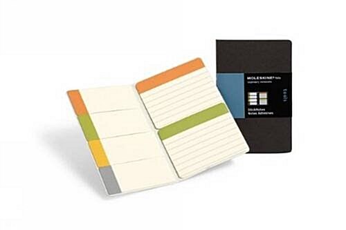 Moleskine Folio Professional Stick Notes - Semi Color: 6 Packs of 20 Stick Notes (4 Ruled/2 Plain): 120 Stick Notes (Paperback)