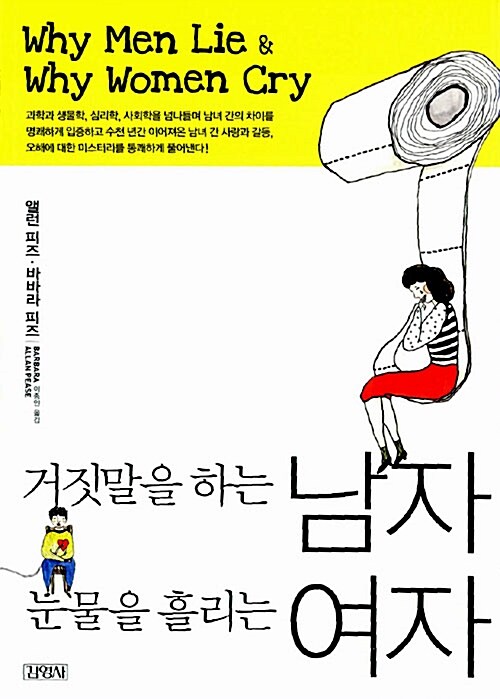 거짓말을 하는 남자 눈물을 흘리는 여자