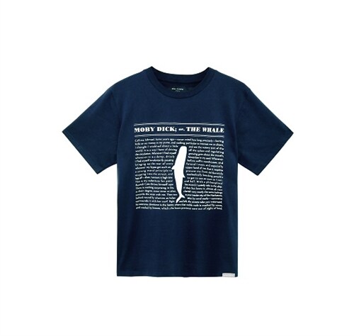 [Born to Read] T-shirt - Moby-Dick: XXL