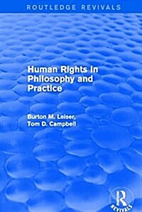 Revival: Human Rights in Philosophy and Practice (2001) (Paperback)