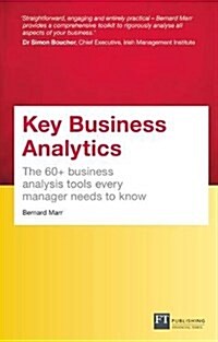 Key Business Analytics, Travel Edition : The 60+ tools every manager needs to turn data into insights (Paperback)