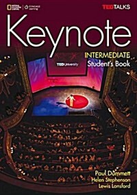 Keynote Intermediate: Students Book with DVD-ROM and Myelt Online Workbook, Printed Access Code (Paperback)