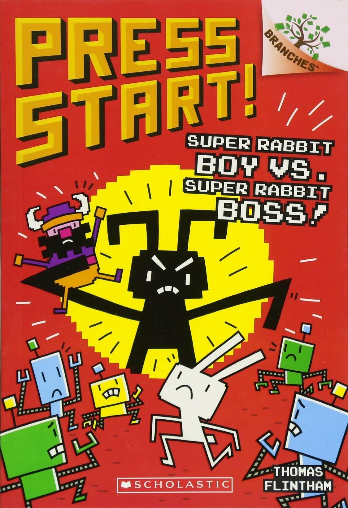 [중고] Press Start! #4 : Super Rabbit Boy vs. Super Rabbit Boss! (Paperback)