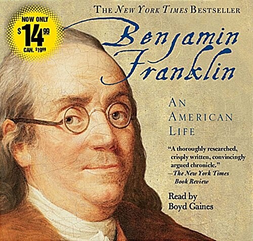 [중고] Benjamin Franklin: An American Life (Audio CD)