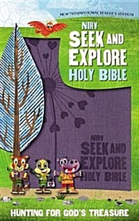 Nirv, Seek and Explore Holy Bible, Leathersoft, Periwinkle: Hunting for Gods Treasure (Leather)