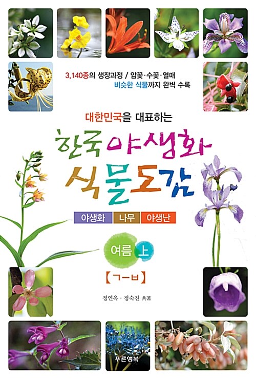 한국 야생화 식물도감 여름 (상/하) - 전2권