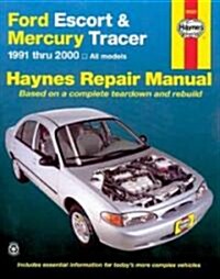 Ford Escort and Mercury Tracer Automotive Repair Manual : 1991 to 2000 (Paperback, 5 Rev ed)