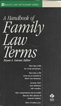 A Handbook of Family Law Terms (Paperback)