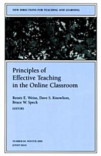 Principles of Effective Teaching in the Online Classroom (Paperback)