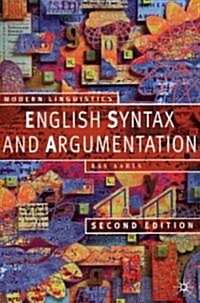 [중고] English Syntax and Argumentation (Paperback, 2nd)