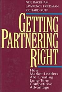Getting Partnering Right (Hardcover)