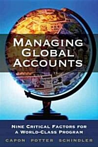 Managing Global Accounts (Hardcover)