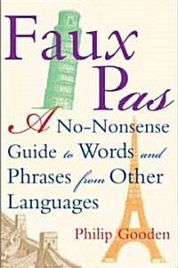 Faux Pas (Hardcover)