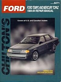 Ford Tempo and Topaz, 1984-94 Ford Tempo and Mercury Topaz 1984-94 Repair Manual (Paperback, Revised)