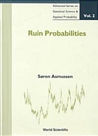 [중고] Ruin Probabilities (Hardcover)