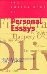 The Norton Book of Personal Essays (Hardcover)
