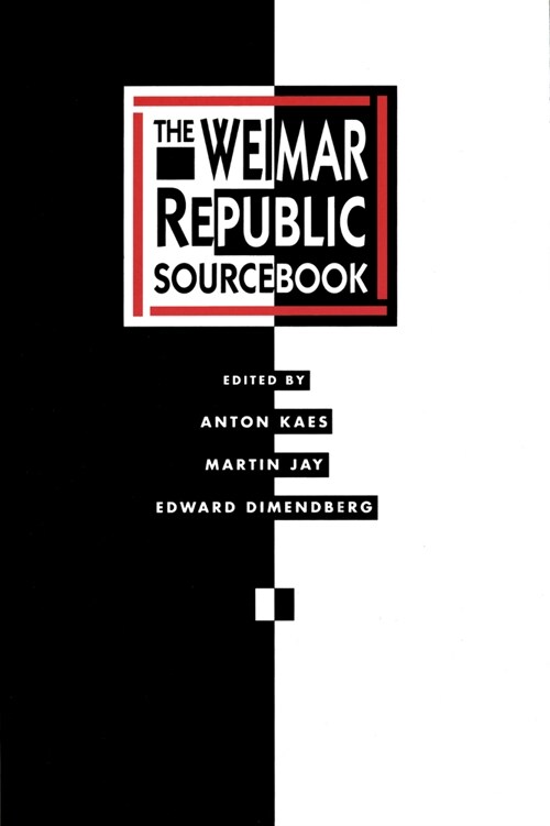 The Weimar Republic Sourcebook: Volume 3 (Paperback)