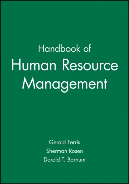 Handbook of Human Resource Management (Hardcover, Revised)