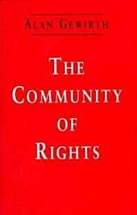 The Community of Rights (Paperback, 2)