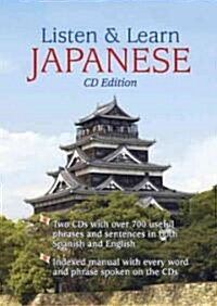 Listen & Learn Japanese (CD Edition) [With Booklet] (Audio CD)