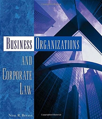 Business Organizations and Corporate Law (Hardcover)