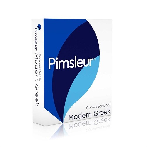 Pimsleur Greek (Modern) Conversational Course - Level 1 Lessons 1-16 CD: Learn to Speak and Understand Modern Greek with Pimsleur Language Programs (Audio CD, 2, Edition, Revise)