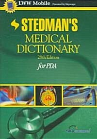 Stedmans Medical Dictionary for PDA (CD-ROM, 28th)