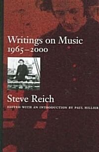 Writings on Music, 1965-2000 (Paperback)