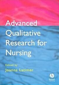 Adv Qualitative Research Nursi (Paperback)