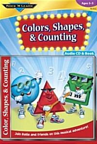 Colors, Shapes & Counting [with Book(s)] [With Book(s)] (Audio CD)