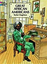 Great African Americans Coloring Book (Paperback)
