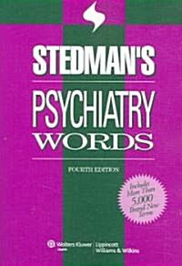 Stedmans Psychiatry Words (Paperback, 4th)