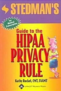 Stedmans Guide to the HIPAA Privacy Rule (Paperback, CD-ROM)