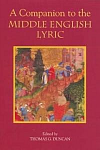 A Companion to the Middle English Lyric (Hardcover)