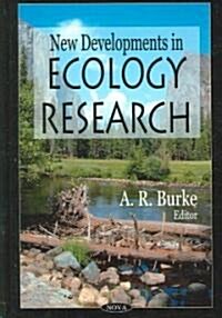 New Developments in Ecology Research (Hardcover)