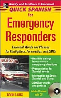 Quick Spanish for Emergency Responders (Audio CD)