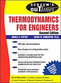 Schaums Outline of Thermodynamics for Engineers (Paperback, 2nd)