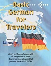 Basic German for Travelers (Paperback, Compact Disc)