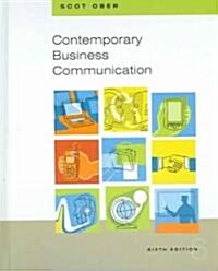Contemporary Business Communication Pkg [With CDROM] (Hardcover, 6)