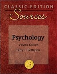 Classic Edition Sources: Psychology (Paperback, 4)
